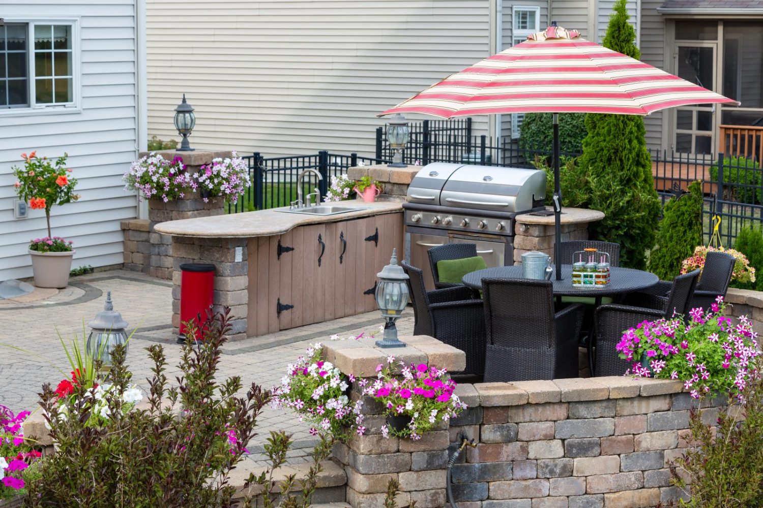 How Can I Create an Outdoor Kitchen on a Budget   Calcagni Real ...