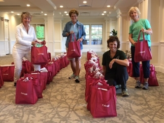 Realtor Sandy Wagner donates and contributes to the Chapel Haven Golf Tournament