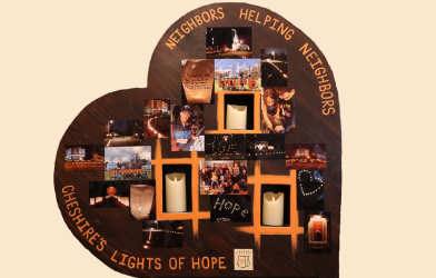 Cheshire Lights of Hope display